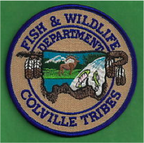 Logo for the Colville Tribes' Fish and Wildlife Department