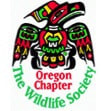 Logo for the Oregon Chapter of the Wildlife Society